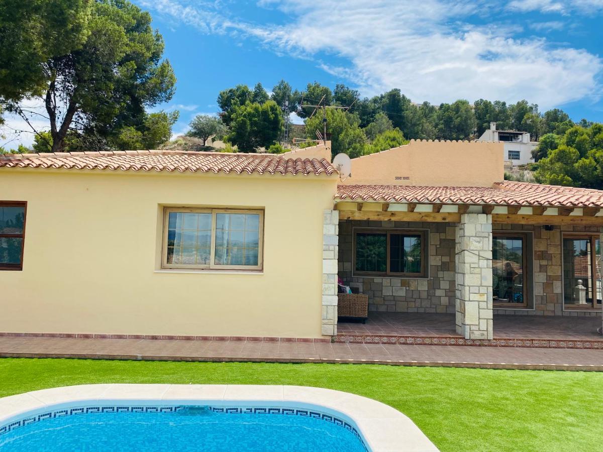 Family Villa In Alicante, Saltwater Pool, Ac And Bbq Exterior foto