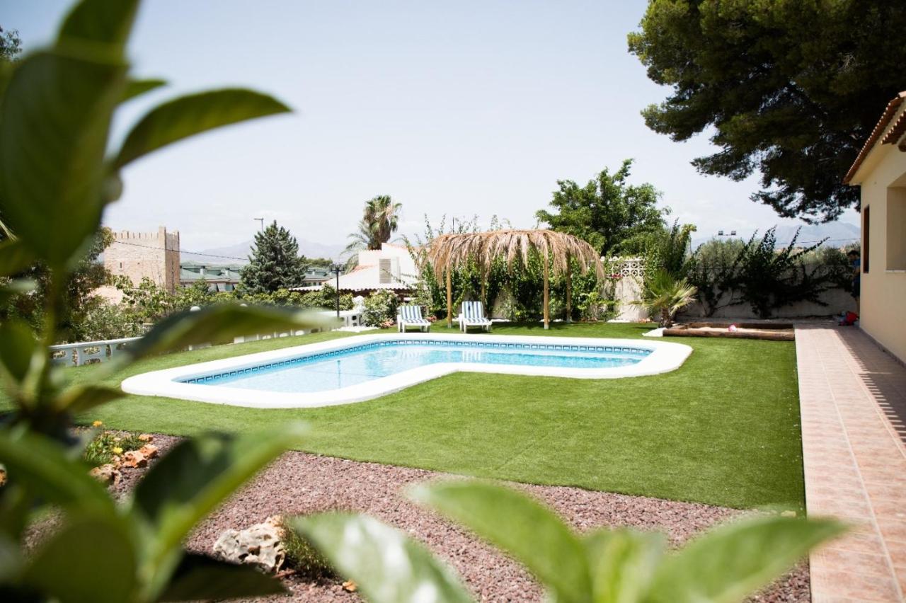 Family Villa In Alicante, Saltwater Pool, Ac And Bbq Exterior foto