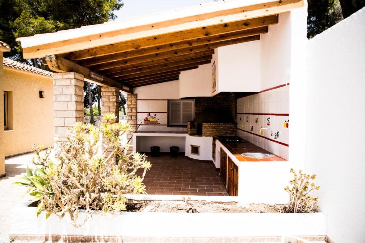Family Villa In Alicante, Saltwater Pool, Ac And Bbq Exterior foto